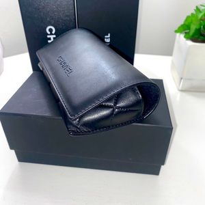 Chanel Quilted Sunglasses Case- Authentic